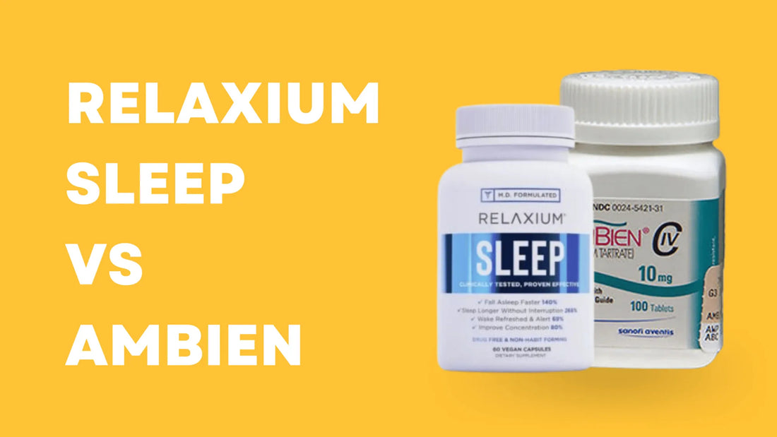 Relaxium Sleep vs Ambien: Which is Better for Sleep?