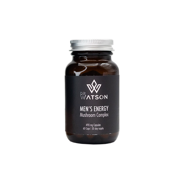 Dr Watson Men’s Energy Mushroom Vegan Capsules - 60 Pieces